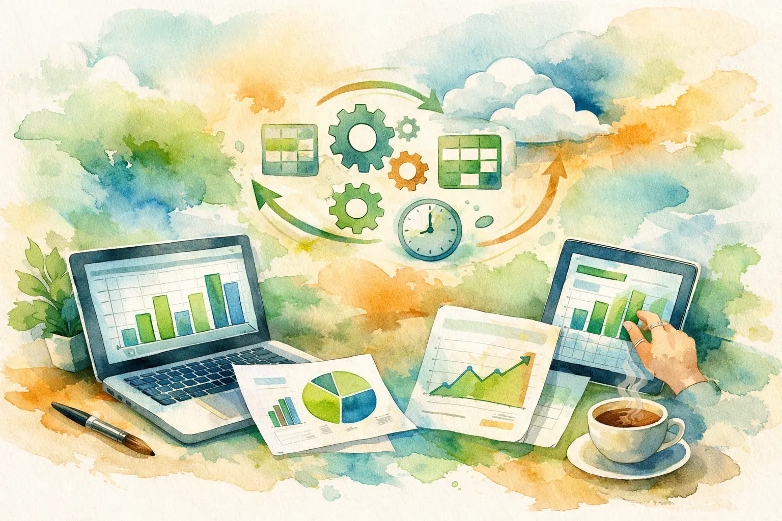 Excel reporty automaticky a bez chaosu